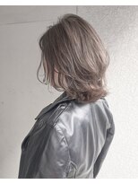 ヘアーアンドアトリエ マール(Hair&Atelier Marl)&nbsp;【Marl】フォギーベージュカラーの無造作ウルフ♪