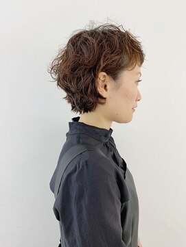 ハロウ ショートウルフ風