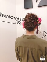 イノヴェーションスタイル(INNOVATION STYLE) ［INNO STA OYAMA］着物Hair成人式前撮りヘアセット