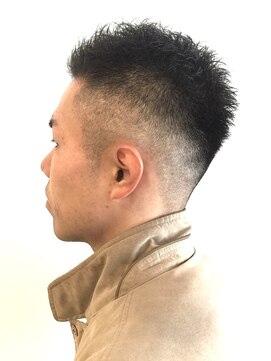 マルディノ(maldino) ハイフェードベリーショート