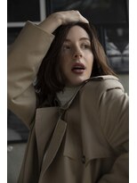 リバレッジ 広尾(Leverage)&nbsp;海外スタイル大人のお洒落オフィス切りっぱなしボブ