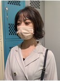 ゆるふわパーマボブ