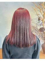 グランツ(GLANZ)&nbsp;ナチュラルストレート[ベージュピンク/ニュアンスカラー]◎20代