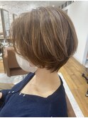 大人綺麗なショートスタイル