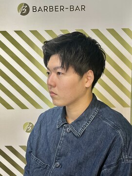 バーバーバー 高坂(BARBER－BAR) 刈り上げマッシュ