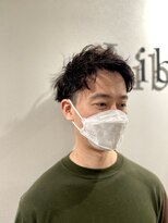 リバティ 吉祥寺(Liberty)&nbsp;☆メンズ２ブロック　UPバングプチツイスパ☆