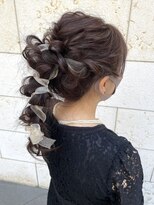 エクー(ECOO)&nbsp;【       ねじり編みポニーアレンジ　　　　】