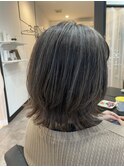 ハイライト×くびれボブ