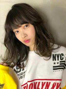 モニカ 横須賀中央店(Monica) 大人可愛い/ショコラアッシュ/ヘルシースタイル/ふんわりカール