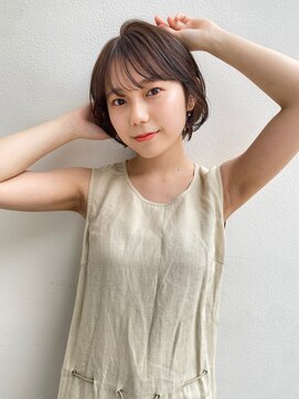 クオン 今泉(quon) 【DAISUKE】まるみショートボブ　-天神 今泉 薬院-