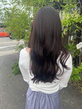 ヘアーメイク ビロー 丸亀店(Hair Make Billow) ラベンダーブラウンカラー