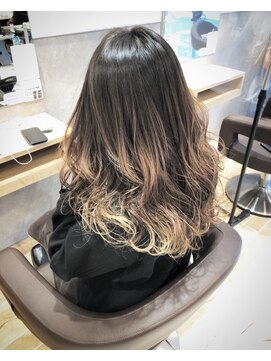 アース 錦糸町店(HAIR&MAKE EARTH) ナチュラル×バレイヤージュ