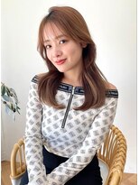 フォルテリノ ナゴヤ(FORTE Lino)&nbsp;髪質改善縮毛矯正×大人ガーリーツヤ髪ダークグレージュ