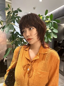 ザザ シンジュク(ZA/ZA shinjuku) ウルフカット/顔周りレイヤー/ウルフレイヤー