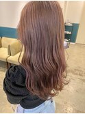 ブリーチ無しピンクブラウン【TELAHAIR茂原】