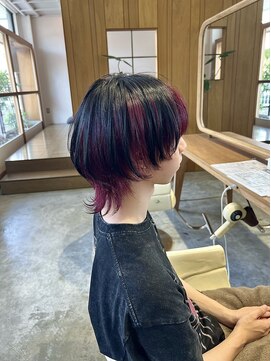 フラム(fulam) マッシュウルフ×インナーバーガンディ