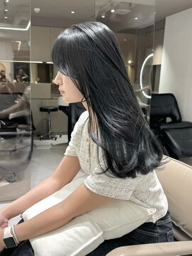 メゾンマイル 恵比寿(maison mile) グレージュカラー/髪質改善/暗髪/レイヤーカット[恵比寿駅]