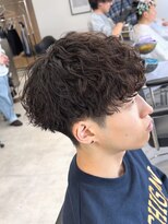 ラヴィズムバイフィフス(LUVISM by fifth)&nbsp;メンズ波巻きmixツイストスパイラルマッシュゆるスパ/新潟