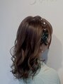 ソノ(sono) 【編みこみカチューシャ】推しカラーが目立つようにアレンジ♪
