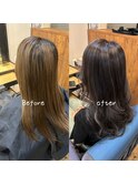 グレーカラー☆ハイライト☆ブルベの方におすすめ