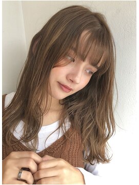 エム(EM) 【em 下北沢】シアカラー*カーキーベージュ