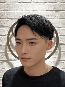 アース 相模大野店(EARTH) 無造作メンズショート☆ツーブロックアッシュブラウン