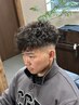 メンズカット＋眉カット＋ヘッドスパ20分　8500→7500