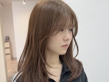 ソソ(soso.)の写真/似合わせ◎流行りの顔まわりレイヤーで小顔&こなれ感UP！[木更津/ブリーチ/ダブルカラー/髪質改善/学割U24]