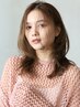 ★【透明感/高彩度重視】カット+アドミオカラー+ヘアケア￥11,000