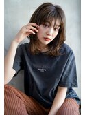【GEEKS渋谷】顔周りレイヤー/ブリーチなし/アッシュベージュ/夏