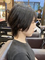 キャラ 池袋本店(CHARA) ナチュラルウルフレイヤーパーマ【池袋/ショート/ボブ/パーマ】