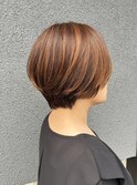 前下がりショートスタイル