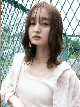 ユートラクト 寝屋川(U-tract) 【U-tract】くびれ巻き×透け感バング