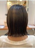 切りっぱなしボブ