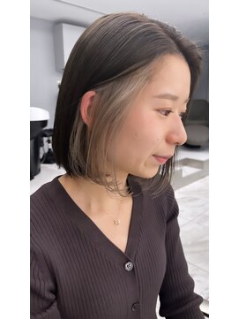 ヴァイス 新宿店(VAICE) インナーカラー グレージュ