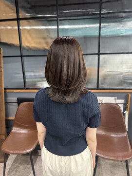 ロフティー 清澄白河(LOFTY) 赤み消し上品艶カラー/透明感／髪質改善/ふんわり柔らかい