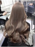韓国風レイヤーカット顔まわりくびれオルチャン 心斎橋