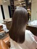 【松★最高峰のフルコース】カット+イルミナカラー+縮毛矯正+髪質改善