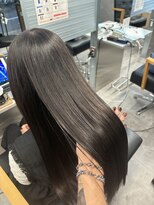 キング 梅田店(K!ng)&nbsp;縮毛矯正髪質改善ハイライトレイヤーカット梅田美容室エクステ