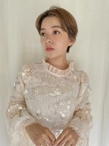 ディアローグ 自由が丘Luz店 マニッシュショート/ヌーディーベージュ【石垣】自由が丘