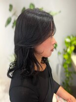 カプロメゾンギンザ 銀座店(Capullo maisonGINZA)&nbsp;黒髪レイヤースタイル