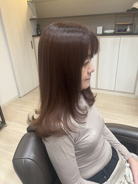 コーラルピンクブラウン