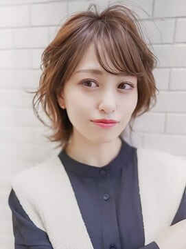 ギークス(GEEKS) 【GEEKS渋谷】レイヤーボブ/ネオウルフ/冬カラー/ココアベージュ