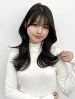 アマトウキョウスマートサロン(AMA TOKYO×Smart Salon) くびれレイヤー/顔まわりカット/レイヤーカット/小顔ヘア