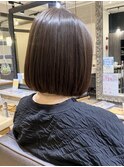 髪質改善ストレートボブ
