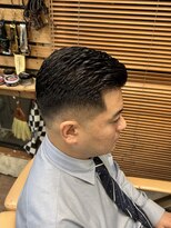 メンズヘア ササキ(sasaki)&nbsp;ショートスタイルアイロンパーマ