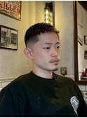 【BarBerBROS】スキンフェードカット　バーバー　クロップヘア
