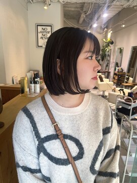 メグリ(meguri) ダークブラウン　ボブ　アメイジアカラー