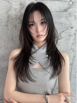 サイン 韓国ボブ 渋谷(SIGN) 韓国ボブレイヤーボブ渋谷タッセルボブお洒落なレイヤーカット