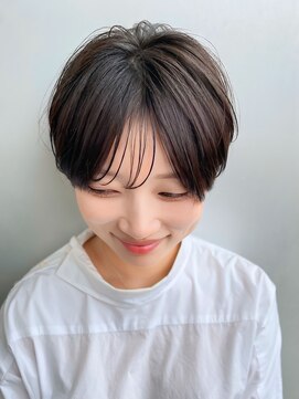エアー 青山(AIR) 大人マッシュショート丸みショートショートボブ30代40代50代